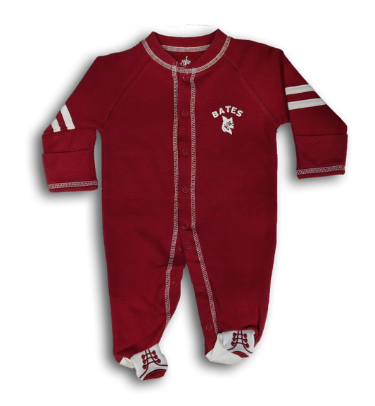 BATES Bobcat Footed Romper Onesie from Creative Knitwear