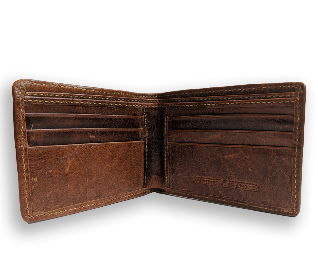 Smathers & Branson Men's Needlepoint Bi-Fold Wallet