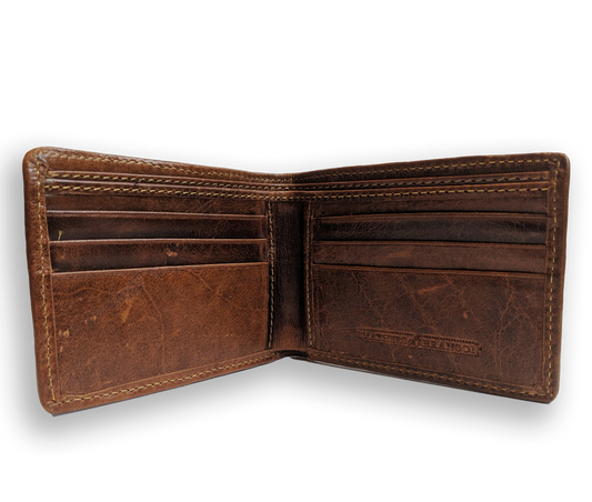 Smathers & Branson Men's Needlepoint Bi-Fold Wallet