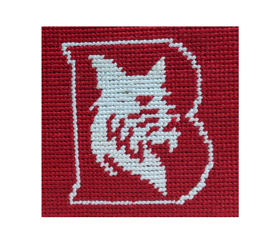 Smathers & Branson Men's Needlepoint Bi-Fold Wallet