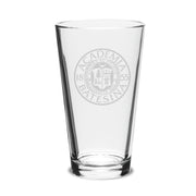 Pint Mixing Glass with Etched Academia Seal