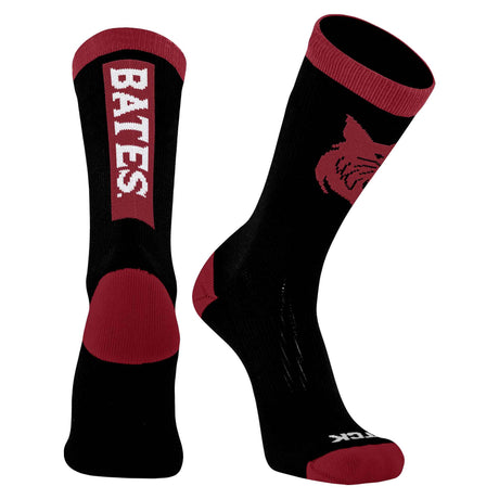 Socks with Bates Bobcat Icons by TCK Performance