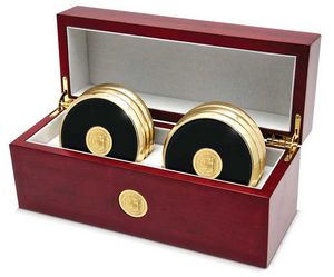 Coaster Piano Box - Gold-tone