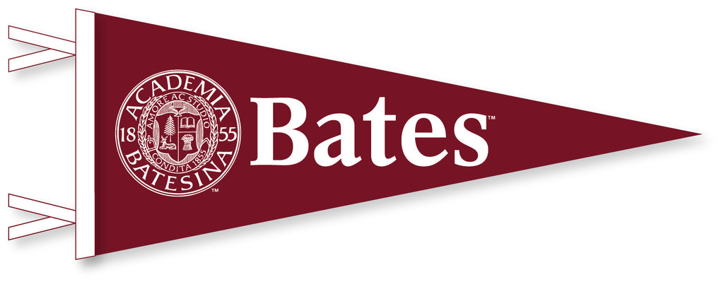 Pennants with Bates Academia Seal