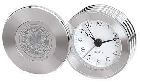 Rodeo II Silver Alarm Clock