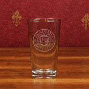 Pint Mixing Glass with Etched Academia Seal