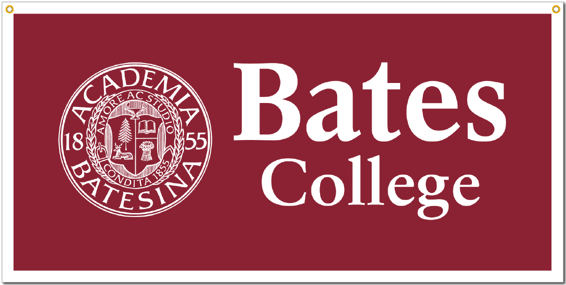 Bates College Academia Seal Felt Banner