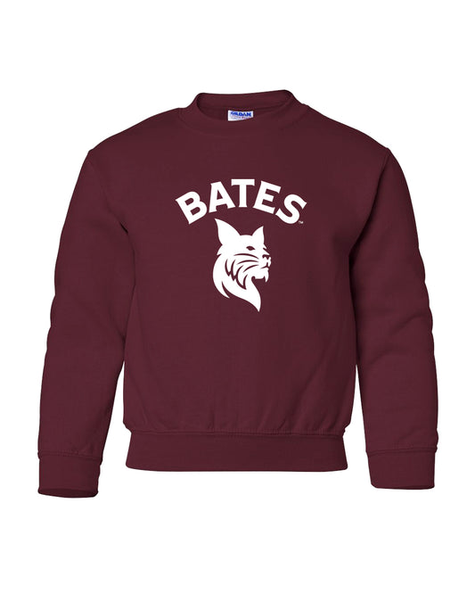 Youth Maroon Crewneck Sweatshirt from MSP Eighty8