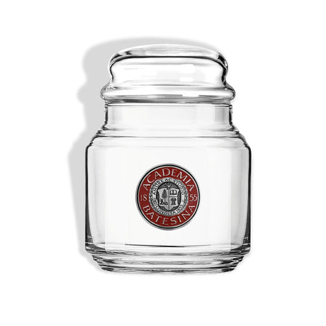 Candy Jar with Pewter Bates Academia Seal