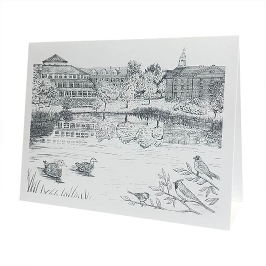 Single Lake Andrews "The Puddle" Card (in Black & White)