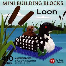 Mini Building Blocks, Maine Loon