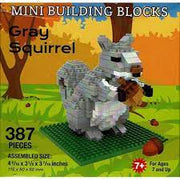 Mini Building Blocks, Gray Squirrel