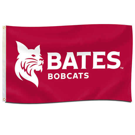 Flag with BATES Bobcats Logo, 12"x18"