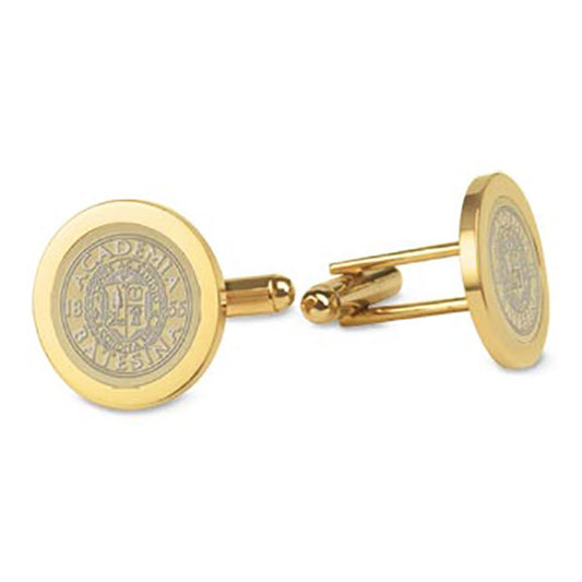 Polished Gold-tone Cufflinks
