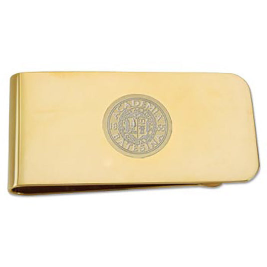 Gold Plated Bates Money Clip