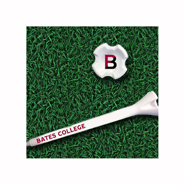 Golf Ball Tees with BATES COLLEGE Imprint