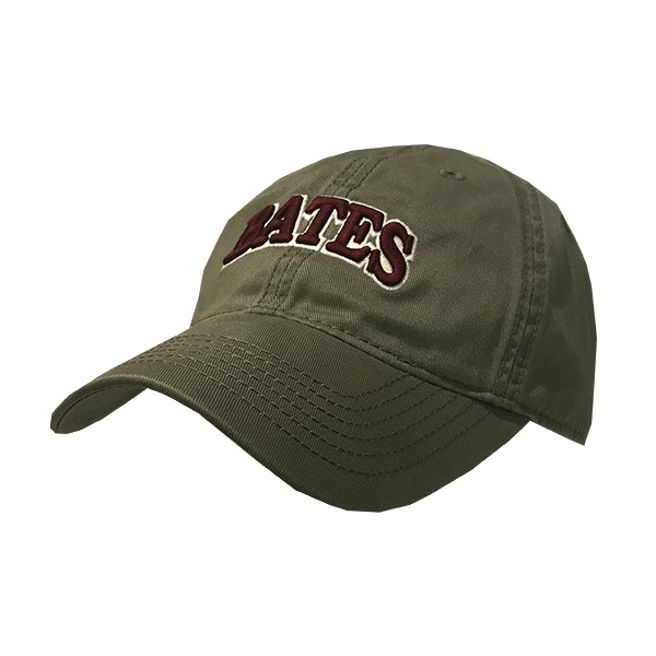 Cap Unstructured Washed Twill Cap Bates College Store