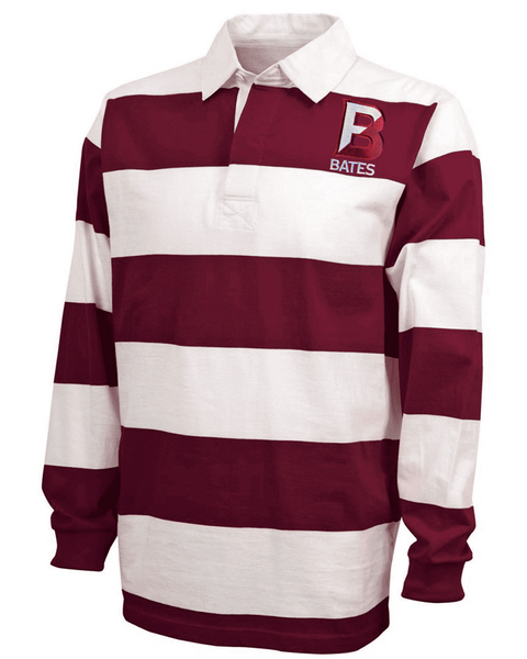 Charles River, Bates Rugby Shirt | Bates College Store
