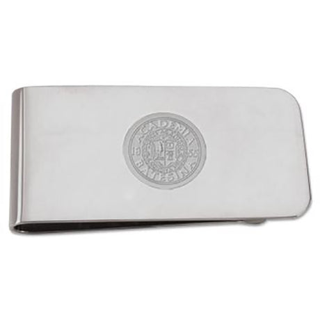 Polished Silver Toned Money Clip